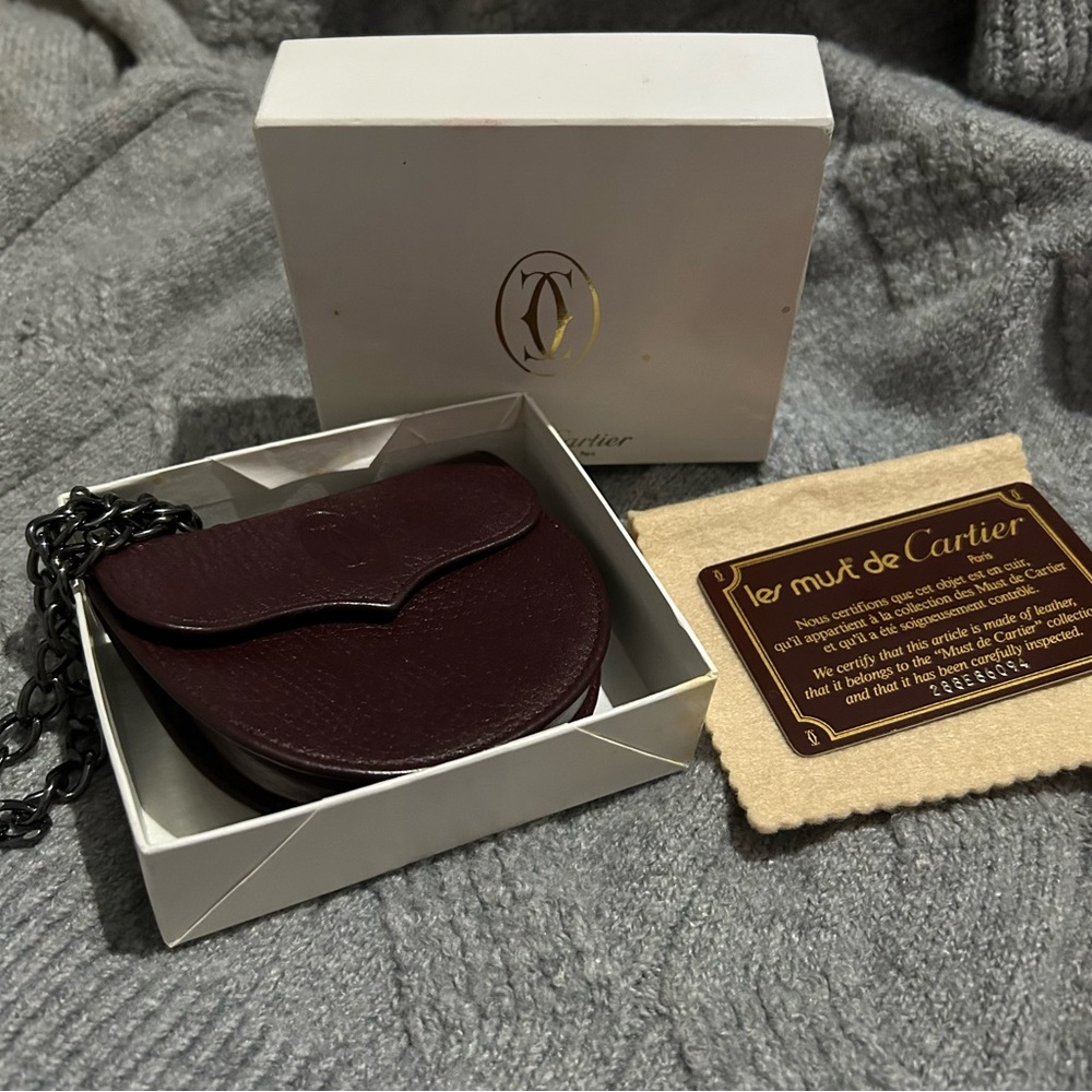 Vintage Cartier Coin Purse/Mini Bag